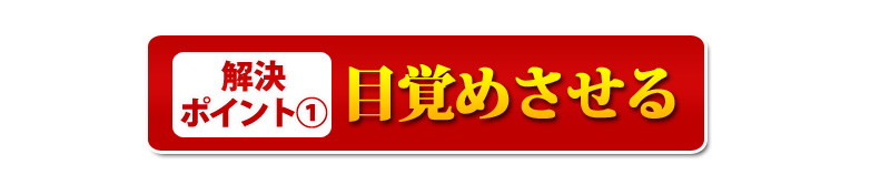 解決ポイント①目覚めさせる