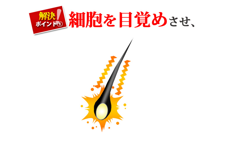 細胞を目覚めさせ、